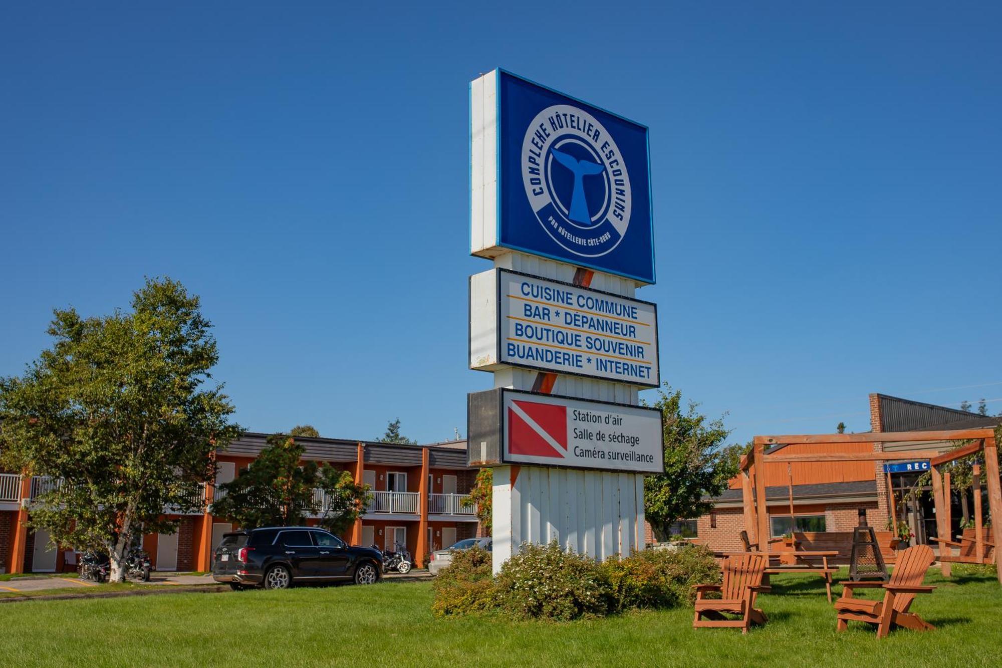 Complexe Hotelier Escoumins Les Escoumins Exterior foto