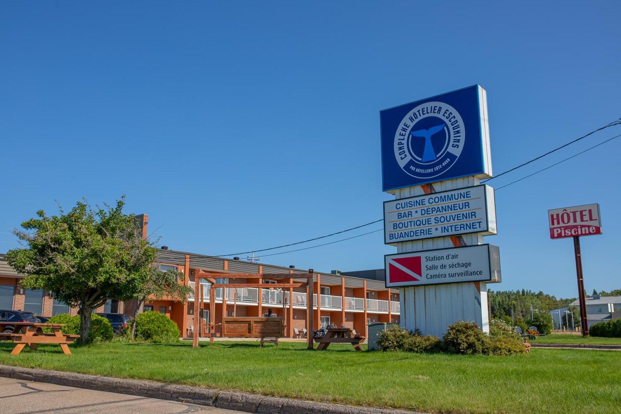 Complexe Hotelier Escoumins Les Escoumins Exterior foto
